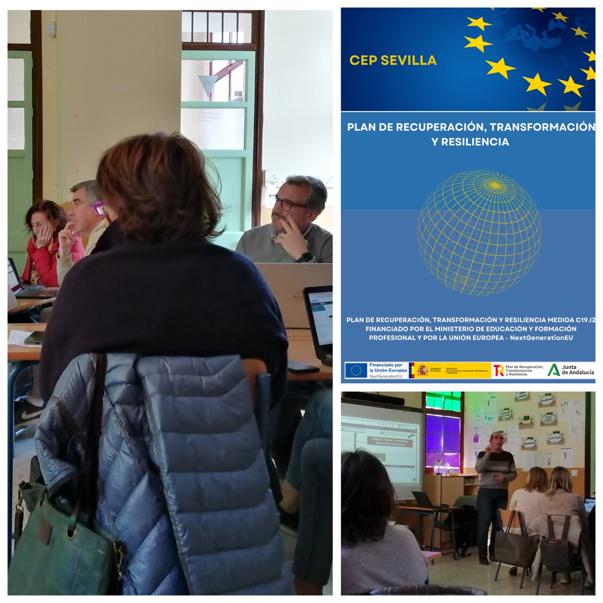 Segunda sesión de formación en el CEIP Ortiz de Zuñiga. HERRAMIENTAS DIGITALES Y METODOLÓGICAS PARA EL ENFOQUE COMPETENCIAL. <a href="/CEPdeSevilla/">CEP de Sevilla</a> <a href="/FormacProfAnd/">Servicio de Planes de Formación</a> <a href="/Mjrivera_cepsev/">María Jesús Rivera Aguilar</a>