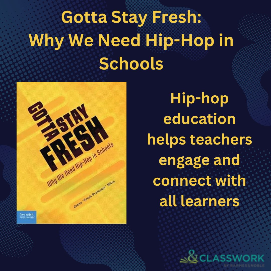 In today's #PDMonday, Gotta Stay Fresh, James Miles infuses content that is relevant to students' lives, inspires their curiosity and shows how you can use hip-hop education to help students better take in information & think critically about concepts, in & out of the classroom.