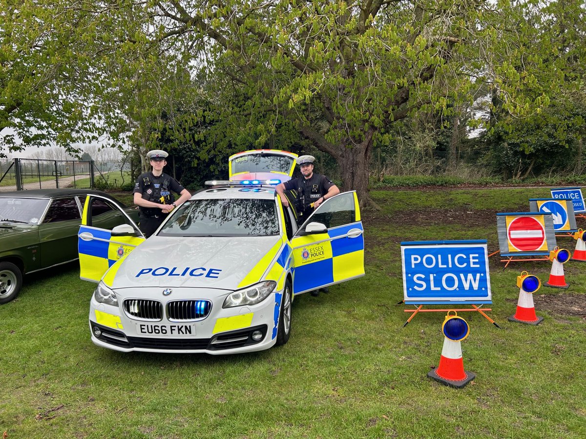 On Sunday officers from #StanwayRPU attended the Festival of Transport at the Museum of Power in #Langford. We supported Maldon Town Team engaging with the public about the work of Roads Policing, Op Vision Zero and Road Safety.
