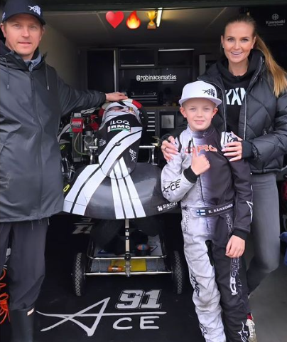 TonguEmir's tweet photo. Robin "ACE" Raikkonen, Rotax şampiyonasının bu haftaki yarışını da kazandı. Bu çocuğu durdurabilene helal olsun https://t.co/5oL3WexVPF