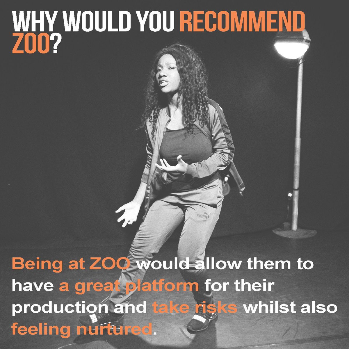 Not too late for some (Easter) #MondayMotivation or to submit your application for the few remaining slots in our fantastic #ZOO24 #edfringe programme. 2023 Fringe First winner @Mandi93x @womxnxarts on why ZOO could be for you. More info & apply via: buff.ly/3w0AJez