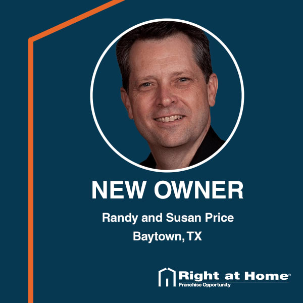 Please join us in congratulating Randy and Susan Price on their new Right at Home location in Baytown, TX!!! We are so proud to see your business grow. #Franchising #SuccessWithSignificance #Growth #Baytown
