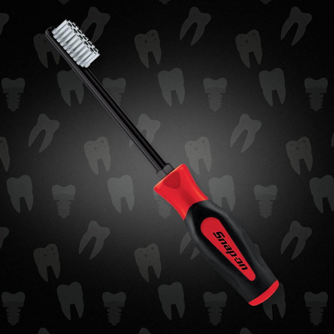 Socket to tooth decay- we'll help you clean your grill!