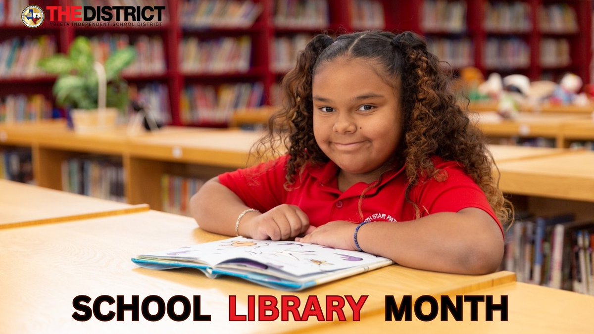 📚🎉 It's #SchoolLibraryMonth and our school libraries are bursting with amazing books and resources! Dive into a new adventure or learn something new this month. What exciting book will you dive into this month? Let's celebrate the joy of reading together! 📖🌟 #THEDISTRICT