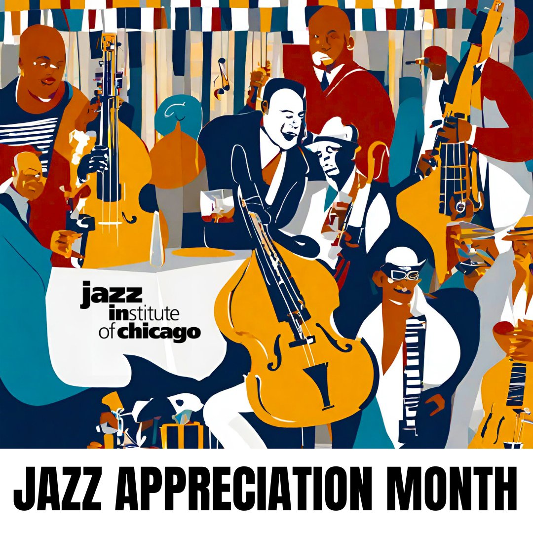 jazzinstitute's tweet photo. April is #JazzAppreciationMonth. Created at the Smithsonian National Museum of American History in 2011, it's a time to celebrate the heritage and history of jazz.
So take a listen to jazz; foundation and future, and appreciate great music.
#JazzinChicago #JAM2024 https://t.co/jiehFuRQA6