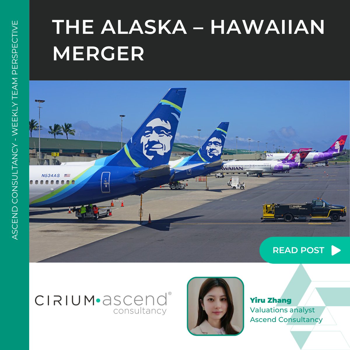 The recent termination of the JetBlue and Spirit Airlines merger has brought attention to the merger of Alaska and Hawaiian. There are some similarities but many differences: cirium.com/thoughtcloud/a… #aviation #airlines #AlaskaAirlines #HawaiianAirlines #Travel #tourism #Hawaii