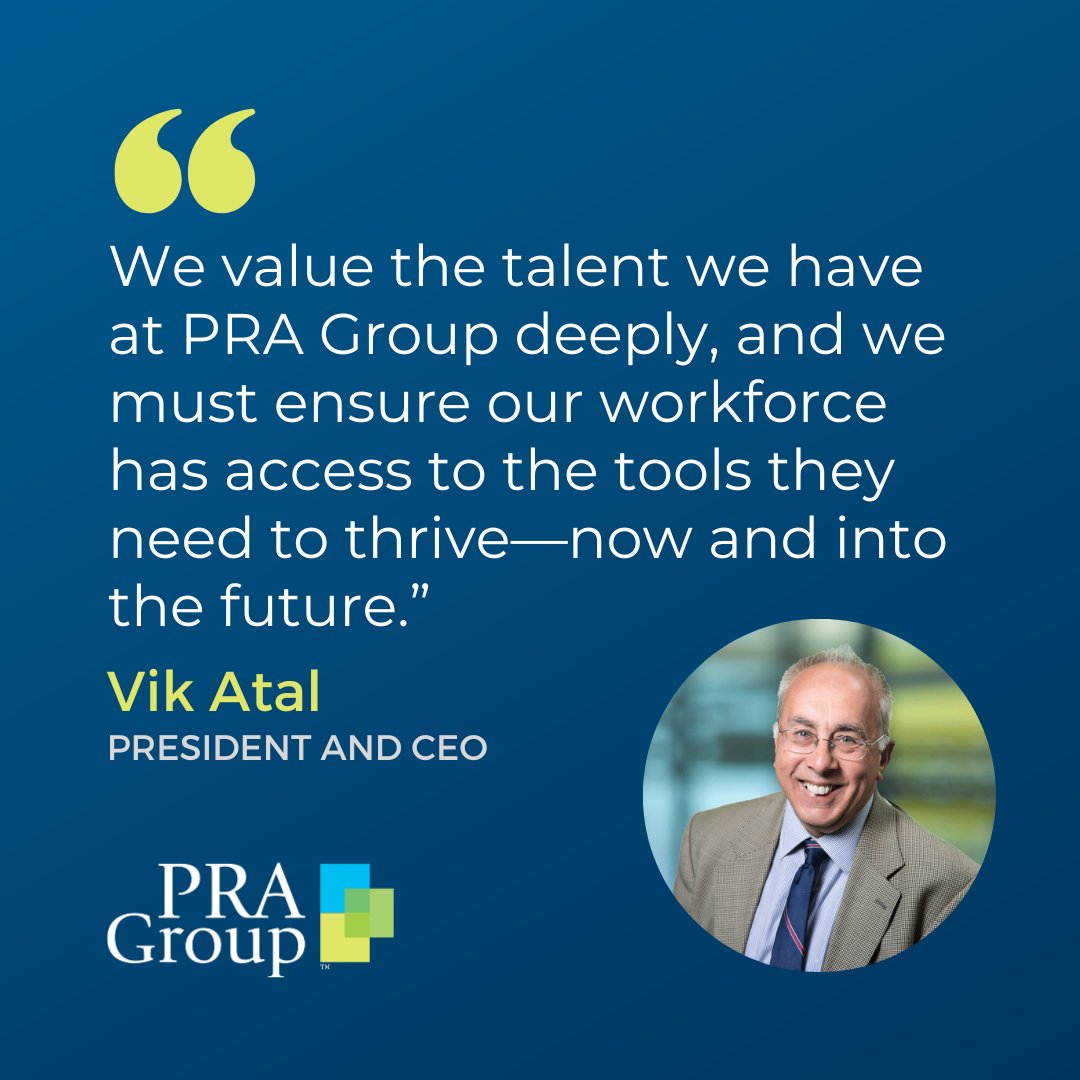 Culture is at the foundation of a high-performing workforce that encourages innovation and diversity of thought. During his Q&A with @Credit_Strategy, President and CEO Vik Atal discusses how valuing culture continues to shape PRA Group’s success. creditstrategy.co.uk/knowledge-hub/…