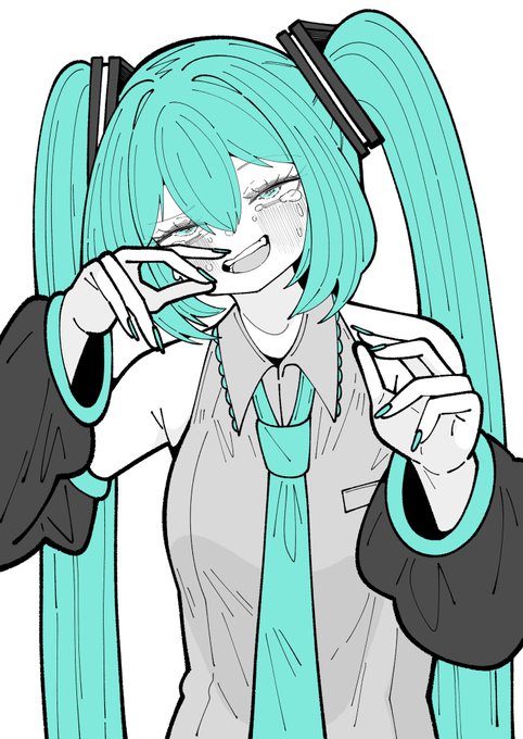 MIKUFES24最高でめちゃ泣けたからミクさんに泣いてね ほらいっぱい泣いてね #細目ミク #初音ミク 