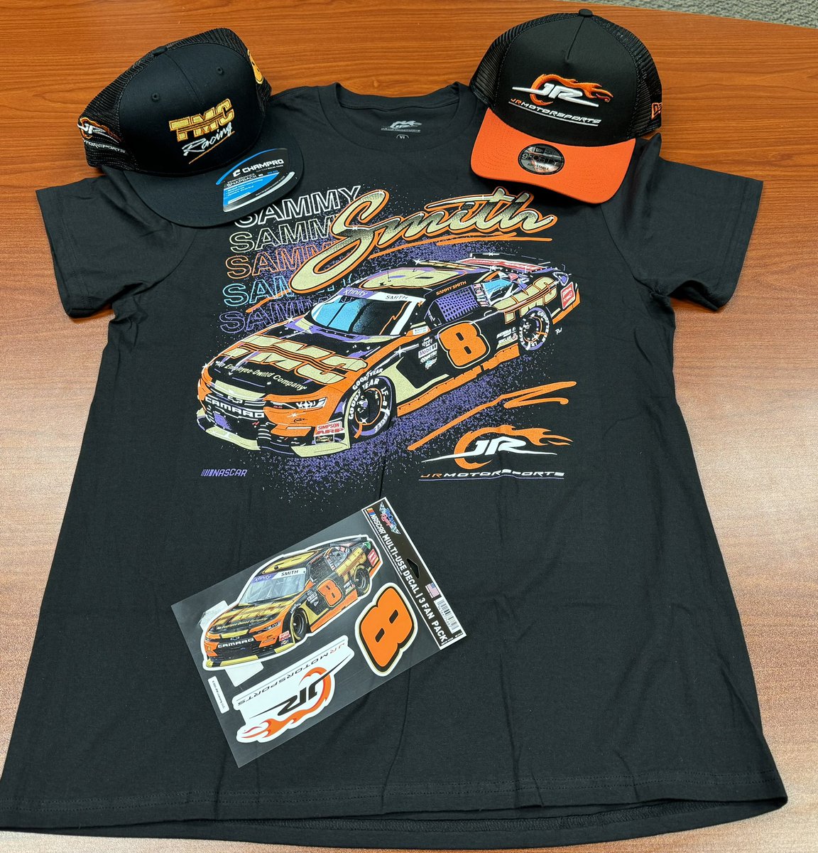 Almost time for …. Double Header TMC Weekend in Martinsville! We have some merch to giveaway. To Enter: •Follow @TMCTRANS & @sammysmithSS (X & Instagram) •Repost   Extra Entries: •Tag a friend in the comments •Either Xfinity or Truck finish guess!   Prizes: First Winner: SS…