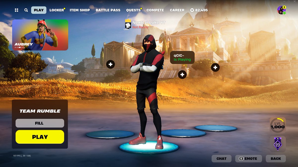 Lvl 1000 for the 8th time. (no tiers bought) #Fortnite #xp