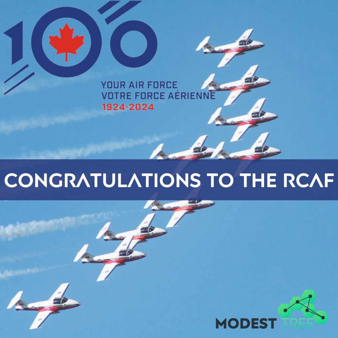 Today, April 1, 2024, commemorates the 100th anniversary  of the Royal Canadian Air Force (RCAF). A century of achievements and incredible individuals who have soared through history. #RCAFCentennial #RCAF100 #100YearsofFlyingBlue