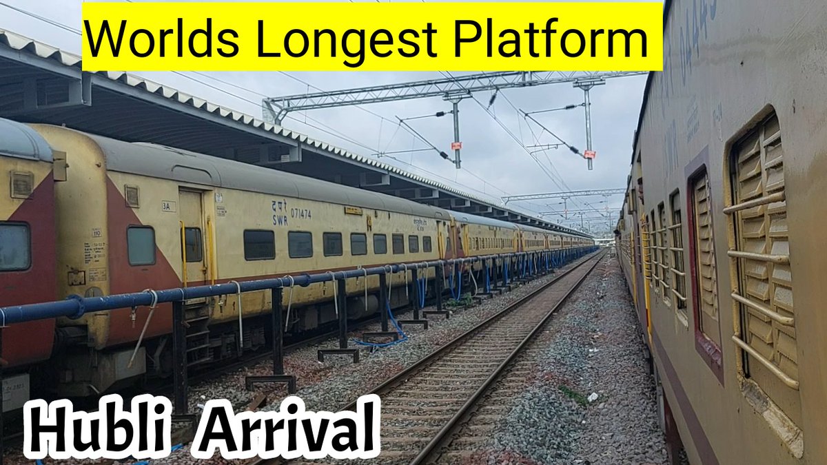 Prajwaldesai588's tweet photo. Video Link :

https://t.co/heZ2qM9iN4

07340 KSR Bengaluru SSS HUBBALLI Arrival At Hubli Junction

#ksrbengaluru #hubli #hubballi #expresstrain #IndianRailways https://t.co/qJdVzrub9y