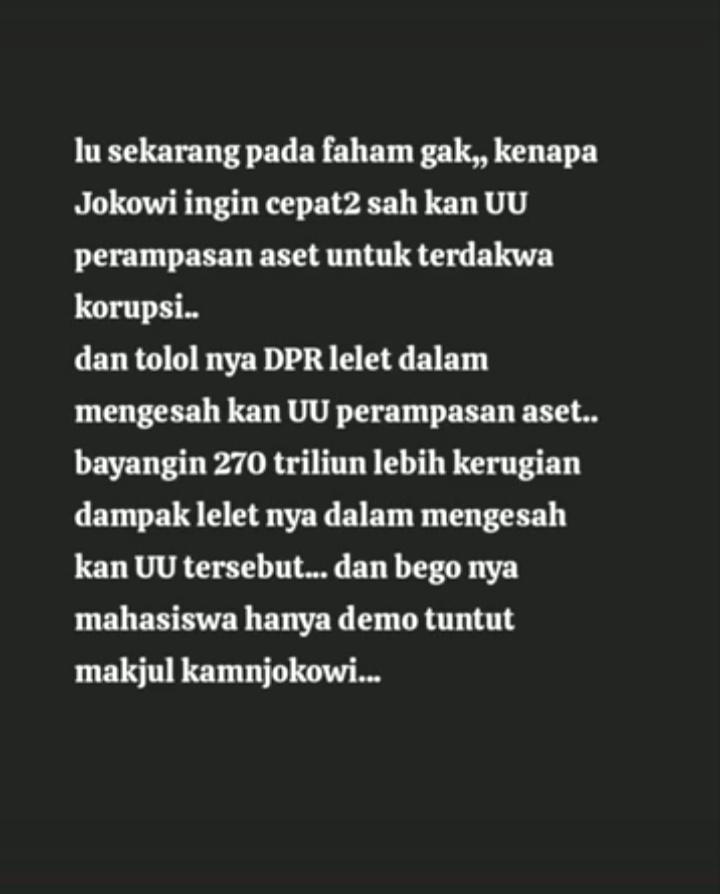 Inget kata gibran pas debat... "mau izin cabut tambang ilegal" pasti udah tau kan tambang ilegal yg dimaksud... yg lg ramai skrng