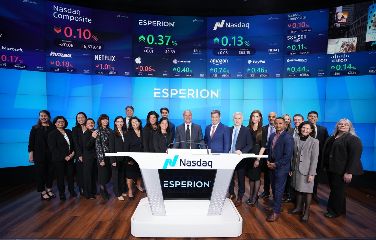 .@EsperionInc is committed to developing innovative medicines to improve outcomes for patients with or at risk for cardiovascular and cardiometabolic diseases.

To mark the FDA’s approval of expanded indications for NEXLETOL and NEXLIZET, #NasdaqListed $ESPR is ringing the