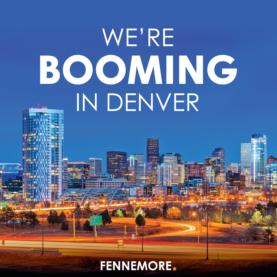 Fennemore's booming in Denver! 
We're thrilled to announce that attorneys will be joining our Denver office laterally from Moye White on 4/16. This marks our fourth expansion in 2024. 

#Denver #NewHires #Fennemore #Growth #Expansion