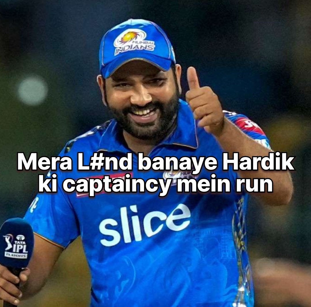 PranshSharmaa's tweet photo. Rohit Sharma be like Duck pe out ho Raha hu, ab jita ke dikha Hardik Pandya 🤡🗿

#MIvRR #IPL2024 #GOAT𓃵 #MumbaiIndians #Wankhede 
Rohit Rohit #paltan #Ambani https://t.co/m6MbCDNRCi