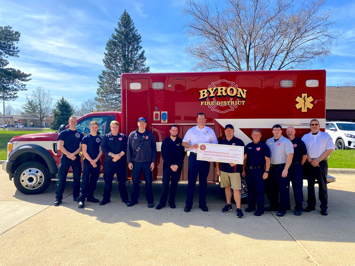 Firefighters in Byron, Illinois are better prepared to reach entrapped victims following vehicle accidents and structural collapses, thanks to their new extrication tools.