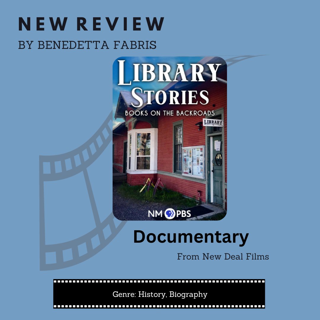 If you’re looking for a film that shines a light on the importance of libraries, New Deal Films has the perfect title! LIBRARY STORIES: BOOKS ON THE BACKROADS highlights the crucial role libraries play in rural communities in New Mexico. Click here: videolibrarian.com/reviews/docume…