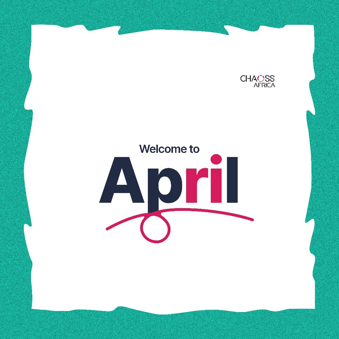 Hey friends 👋 Happy New Month 🎉 We officially welcome you to the month of April and the start of Q2! We hope that you find clarity. What open source goal(s) do you intend to achieve this month? Share with us in the comment section 👇 #NewMonth #chaossafrica #opensource