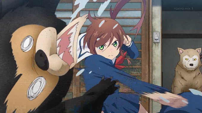 熊は駆除しなきゃ #shumatsu_train #終末トレイン #tokyomx 