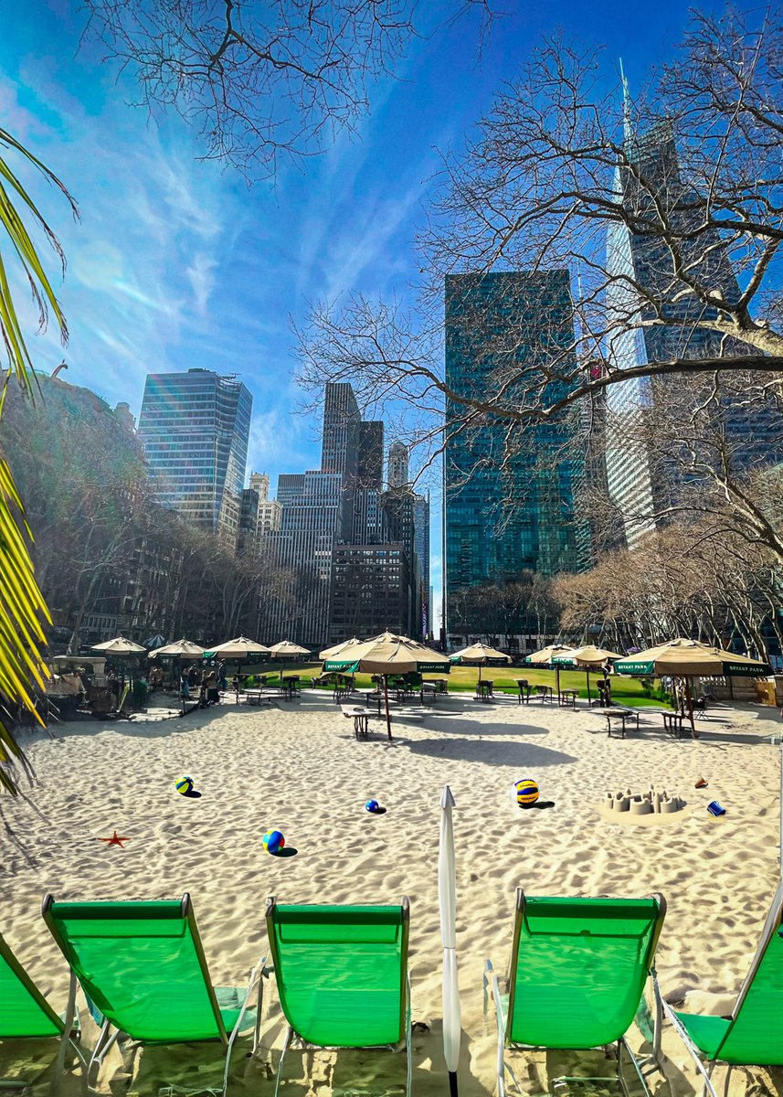 Pack your sunscreen and prepare for fun - our beach amenity is officially open 🏖️🐚🌊! Today, we’re unveiling the newest addition to our Midtown oasis, a 200-foot coral sand beach! The beach is free to use and staffed daily. For more info, check today’s date. #AprilFoolsDay2024