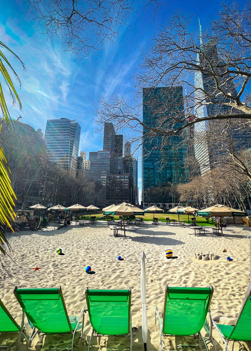 Pack your sunscreen and prepare for fun - our beach amenity is officially open 🏖️🐚🌊! 

Today, we’re unveiling the newest addition to our Midtown oasis, a 200-foot coral sand beach! The beach is free to use and staffed daily. For more info, check today’s date. #AprilFoolsDay2024