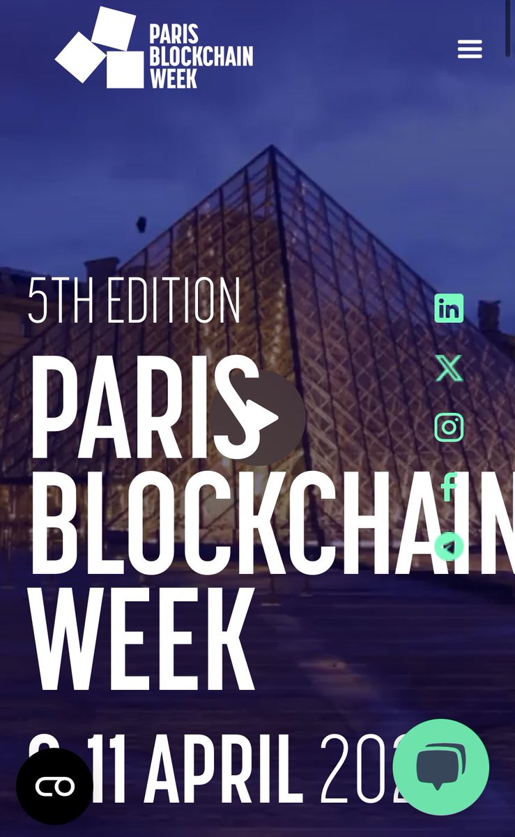 MrManXRP's tweet photo. Paris blockchain week 2024 takes place next week starting April 9-11, 2024
The day after the eclipse.
https://t.co/sQ3lvKrEcX https://t.co/i8tOCcoGJc