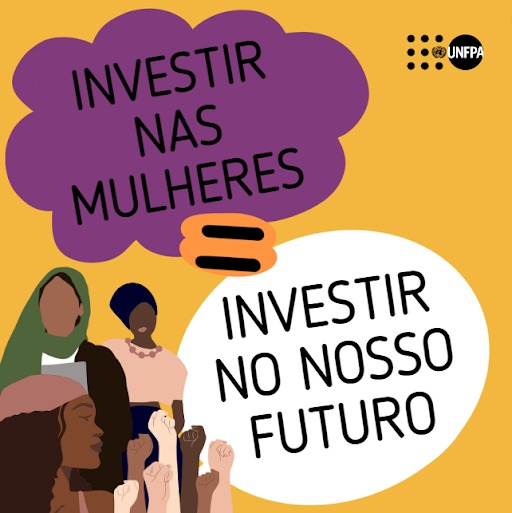 #MesDaMulher2024 🔊Investir nas #mulheres significa investir no bem-estar colectivo: 📚na educação 📈na economia ⚕️na saúde 💪🏿e prosperidade DE TODAS & TODOS 🫂