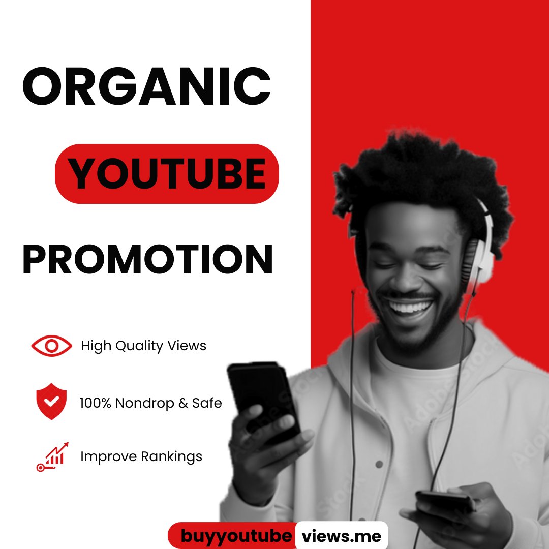 buyytv's tweet image. 🔥 Supercharge your YouTube presence with our expert promotion! Reach new heights, gain subscribers, and conquer the algorithm! 🚀🌐 #YouTubePromo #ChannelGrowth #PromoMasters #EngageAudiences #DigitalSuccess #ViralContent #PromotionGame 

buyyoutubeviews.me
