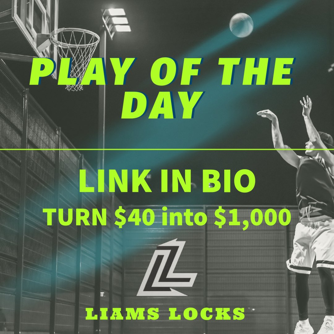 liamslockss's tweet photo. 🚨🚨EVERY DAY IS A NEW OPPORTUNITY TO MAKE MONEY. COME JOIN FOR FREE. WE DONT CHARGE FOR “premium” 🚨🚨

We have a $40 for $1000 today! Come lock in! 

https://t.co/pGOuGdWQs8…

#DraftKings   #GambingTwitter https://t.co/dmmYjcIar6