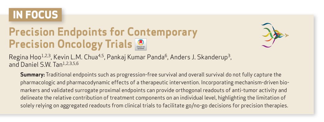 Elizabeth McKenna (@elizsmckenna) on Twitter photo ✨Highlighting a <a href="/CD_AACR/">Cancer Discovery</a> Special Issue Commentary for #AACR24: Precision Endpoints for Contemporary Precision Oncology Trials - by Regina Hoo, <a href="/drkevin_chua_lm/">Kevin Chua</a>, <a href="/pankajpanda86/">Pankaj Kumar Panda</a>, <a href="/anders_js/">Anders J. Skanderup</a>, & <a href="/danieltanmd/">Daniel Tan</a> doi.org/10.1158/2159-8… ✨Highlighting a <a href="/CD_AACR/">Cancer Discovery</a> Special Issue Commentary for #AACR24: Precision Endpoints for Contemporary Precision Oncology Trials - by Regina Hoo, <a href="/drkevin_chua_lm/">Kevin Chua</a>, <a href="/pankajpanda86/">Pankaj Kumar Panda</a>, <a href="/anders_js/">Anders J. Skanderup</a>, & <a href="/danieltanmd/">Daniel Tan</a> doi.org/10.1158/2159-8…