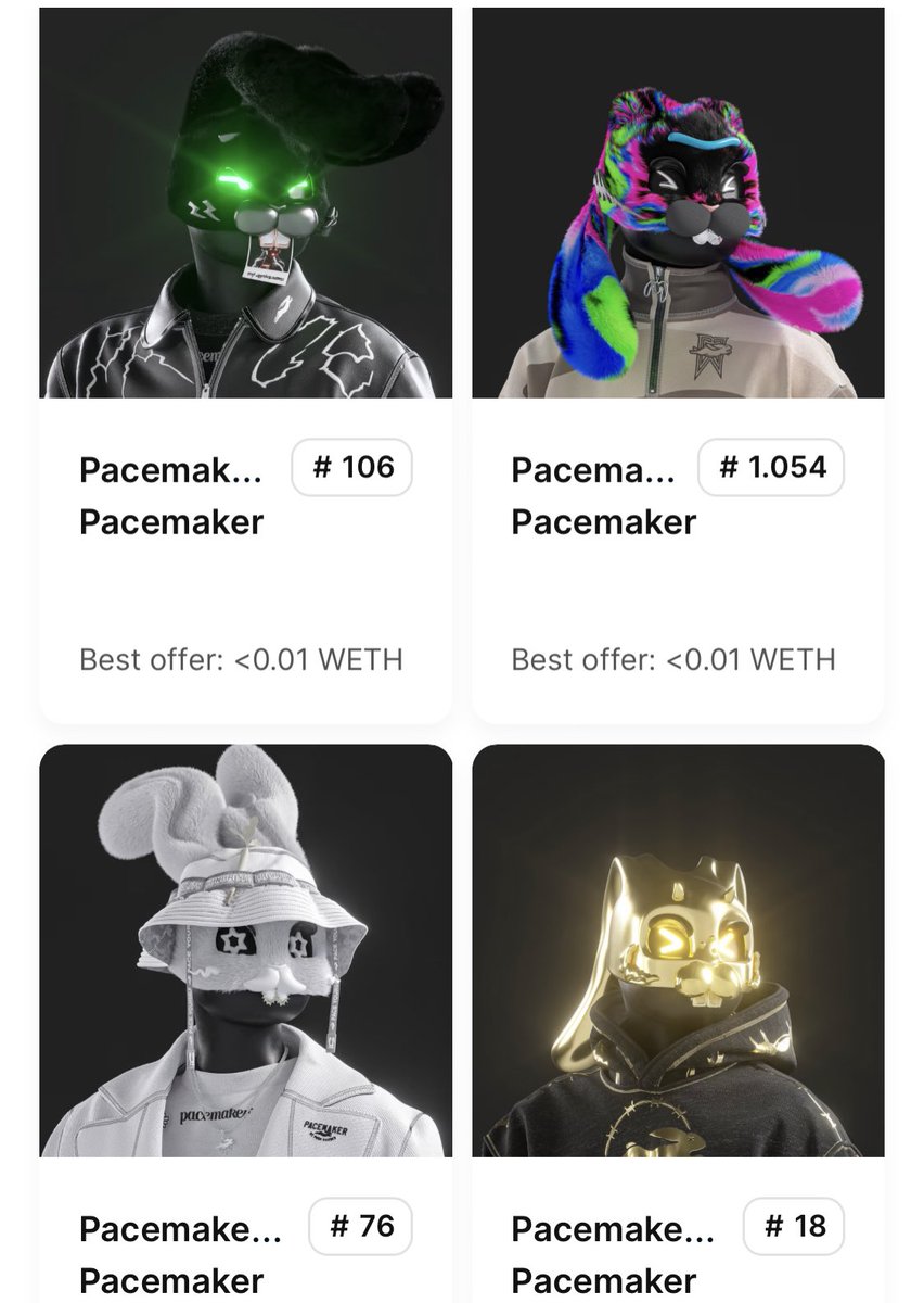 weaponhead🐉 (@weaponheadsnft) on Twitter photo Finally owning a panther again!
Only missing a Silver Sulver.
Alien - Panther - Fort Know - Yeti in the pocket!
<a href="/tilljagla/">Till | Pacemaker 🐰 Flowers For Society 🌷</a> can’t wait for some new developments!
<a href="/aboutyou_com/">ABOUT YOU</a> <a href="/Pacemaker_NFT/">Pacemaker NFT</a>
Shoutout to <a href="/wxkander/">wakander</a> for the smooth deal 🙏 Finally owning a panther again!
Only missing a Silver Sulver.
Alien - Panther - Fort Know - Yeti in the pocket!
<a href="/tilljagla/">Till | Pacemaker 🐰 Flowers For Society 🌷</a> can’t wait for some new developments!
<a href="/aboutyou_com/">ABOUT YOU</a> <a href="/Pacemaker_NFT/">Pacemaker NFT</a>
Shoutout to <a href="/wxkander/">wakander</a> for the smooth deal 🙏