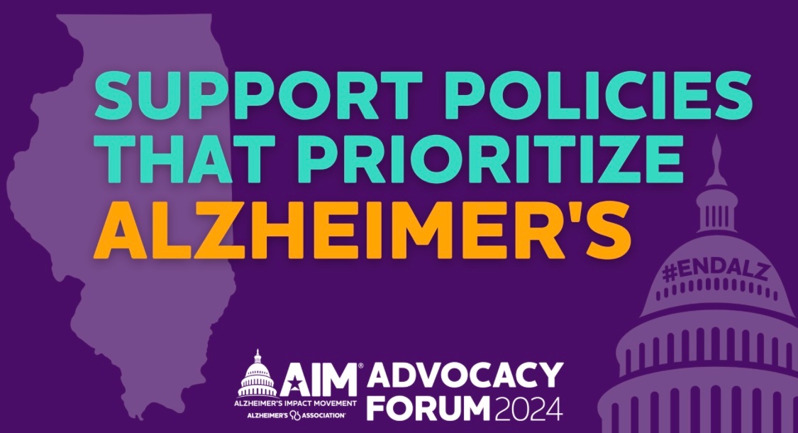 Advocates from the @alzassociation will be on Capitol Hill next week! @RepMaryMiller, please hear from my fellow constituents as they urge you to prioritize Alzheimer's policies. #AlzForum #ENDALZ #NAPAAct #AlzInvestmentAct #BOLDAlzheimersAct #AADAPTAct