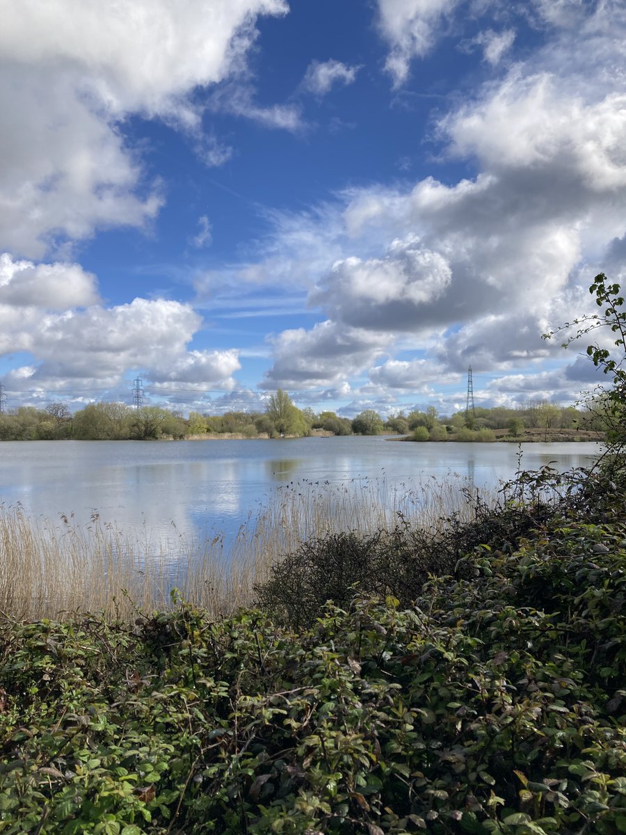 Hosehill lake #Theal - view east from the observation point