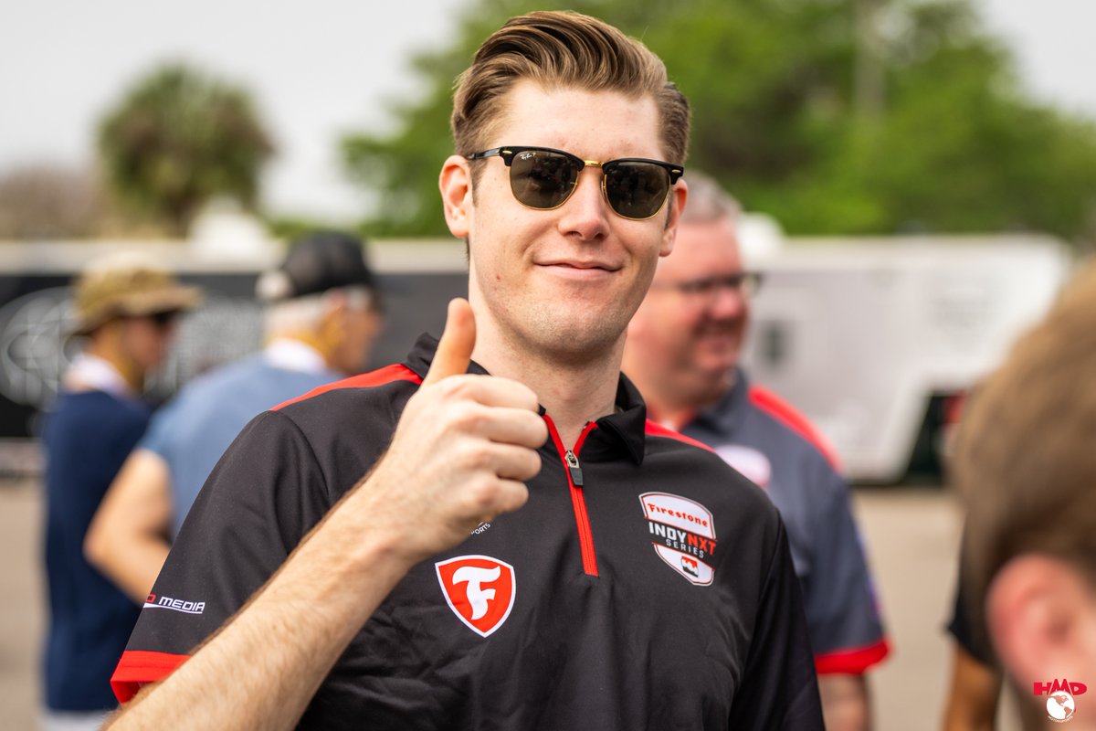 We're officially into race month! 😆 See you soon, Barber! 👍 #HMDMotorsports / #INDYNXT / #INDYCAR / @indycar / @indynxt / @Firestoneracing