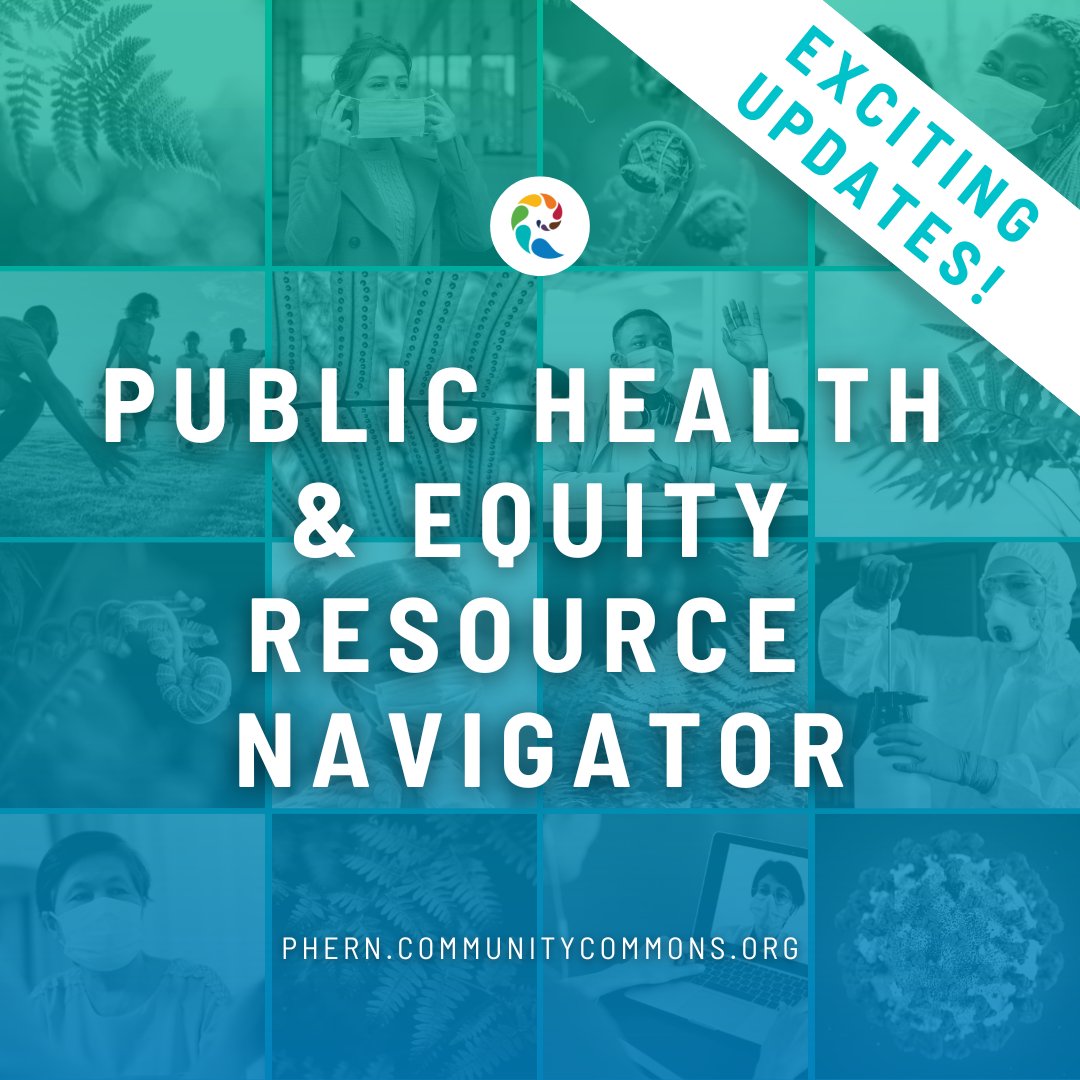 Happy #NPHW ! We can't wait to spend the week celebrating public health with you all! Explore #PHERN — the #PublicHealth & #Equity Resource Navigator from #AllianceDPR @PublicHealth & @CommunityCommon today! bit.ly/phernspace
