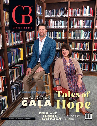 Introducing our April cover stars: Eric & Jennie Casazza. They are the Honorary Chairs of @FatherJoes Charity Gala on May 18. This year’s theme, “Tales of Hope,” will illuminate the remarkable journeys of those who’ve faced homelessness as just a chapter. gbsan.com
