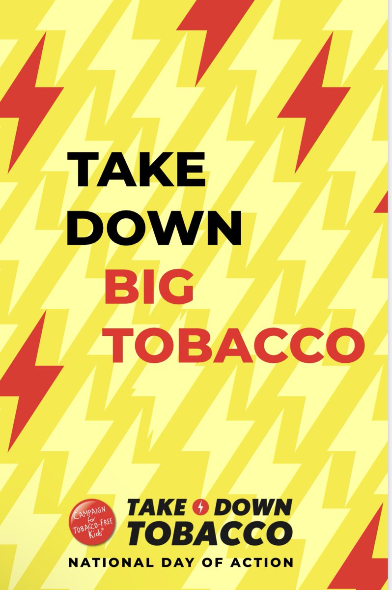 Today is National Take Down Tobacco Day! 🚭 It's time to stand up against the lies of Big Tobacco and the vaping industry. Educate yourself and others about the dangers of nicotine addiction. Together, we can create a tobacco-free future #TakeDownTobacco #TobaccoPreventionProgram