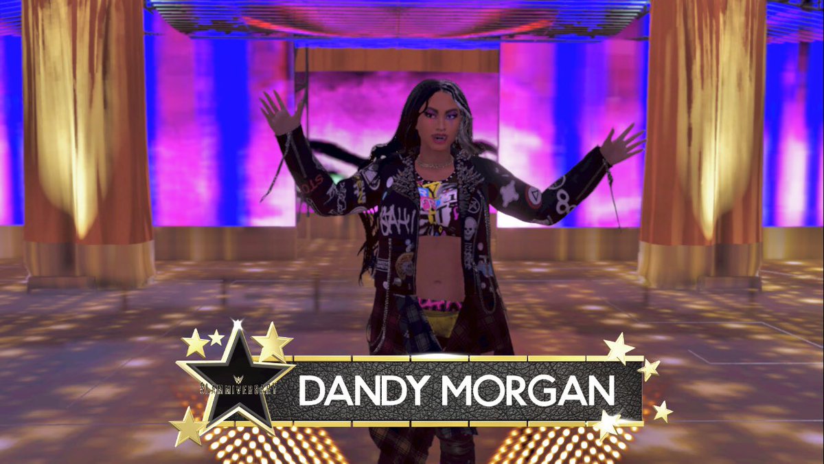 WWVUniverse's tweet photo. 🔸 Texas Death Match 🔸
DANDY MORGAN def. MICKIE JAMES

In one of her dream matches, Dandy Morgan secures herself as the new Queen of Xtreme, defeating the Hardcore legend Mickie James in her final retirement match! #Slammiversary https://t.co/OZ86qd8Bfl
