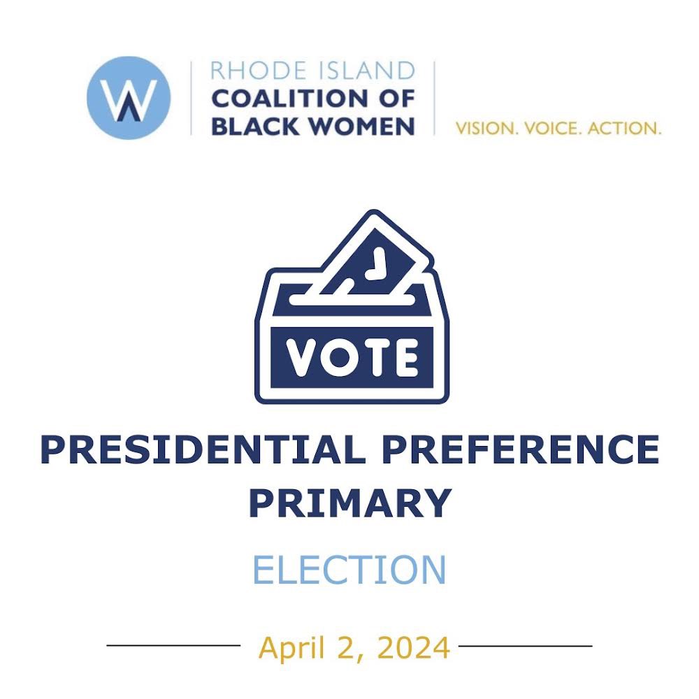RICBW2's tweet image. 🗳️Your vote matters. The  Presidential Preference Primary election is on April 2. Rhode Island voters, you have the option to vote early at your city or town hall on April 1. 

Visit vote.ri.gov to find your polling place or nearest mail ballot dropbox location. #Vote