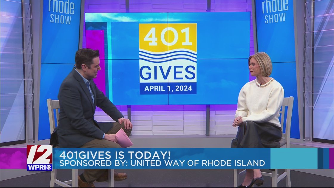 Today is @401Gives Day! This morning on @TheRhodeShow we were joined by Cortney Nicolato of @liveunitedri as she shared everything you need to know. #401Gives wpri.com/rhode-show/joi…