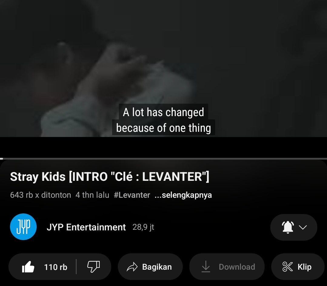 "A lot has changed because of one thing"

Satu video, satu kalimat yang cukup menjelaskan semuanya. Cukup ya, aku harap sampai sini saja, tinggalkan kami sendiri dengan kebahagian kami yang sekarang. Tinggalkan kami sendiri kumohon. Bukankah kamu mahir dalam meninggalkan sesuatu?