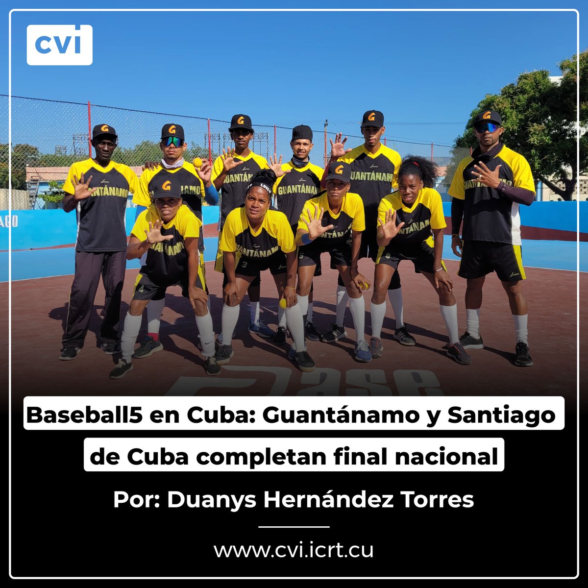 🖐️🇨🇺 El zonal oriental de baseball5 de la categoría de mayores se celebró en la sede Mella de la Universidad de Oriente en Santiago de Cuba. 

Vea detalles
🔗 cvi.icrt.cu/baseball5-en-c…