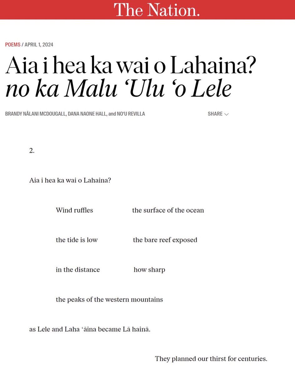 Poetry | The Nation tweet media