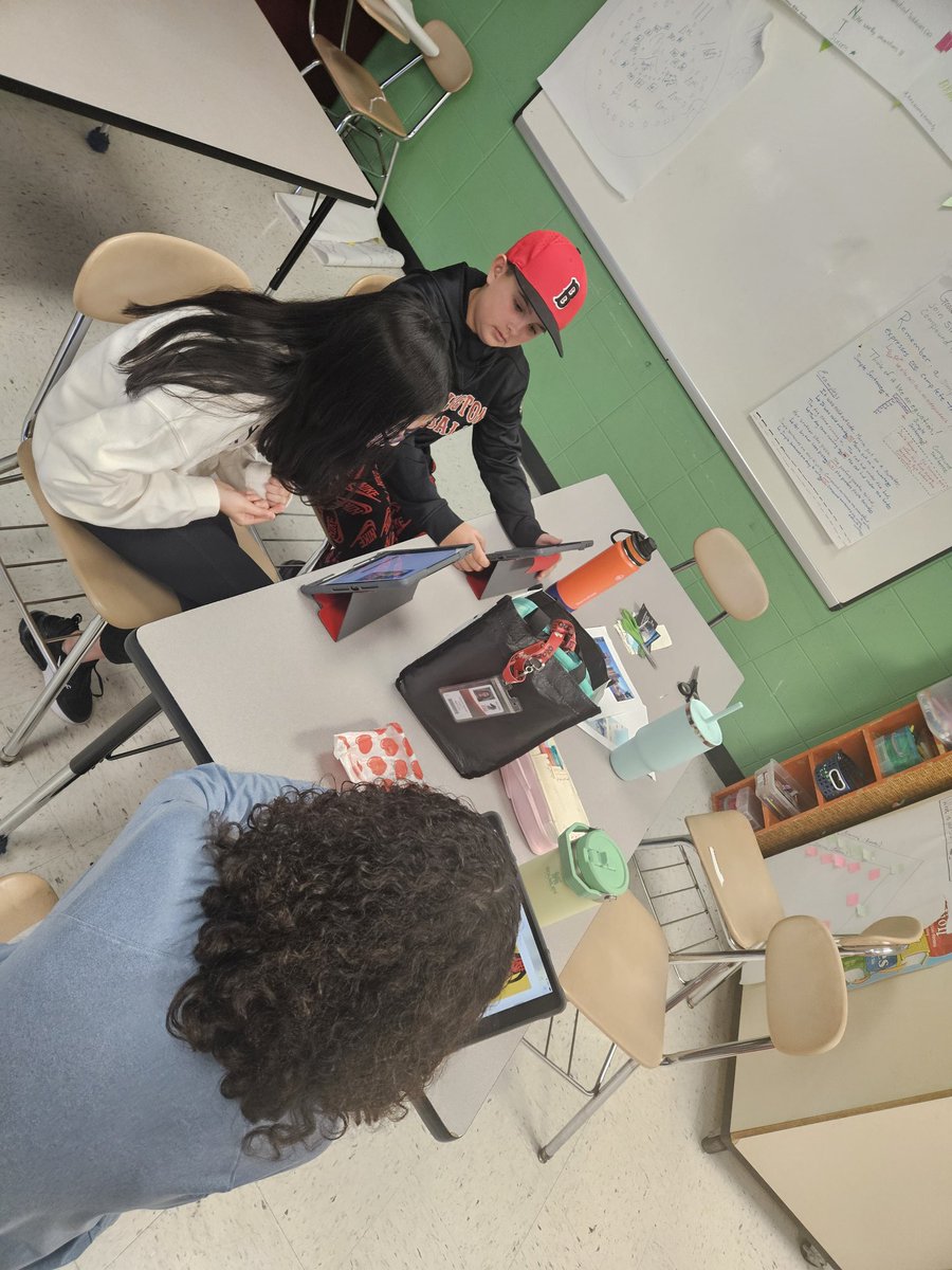 Kicked off our nonfiction unit with an escape room. Great way to jump-start  our brains after Spring Break! <a href="/Prairie220/">BMS Prairie Campus</a> <a href="/barrington220/">Barrington 220</a>