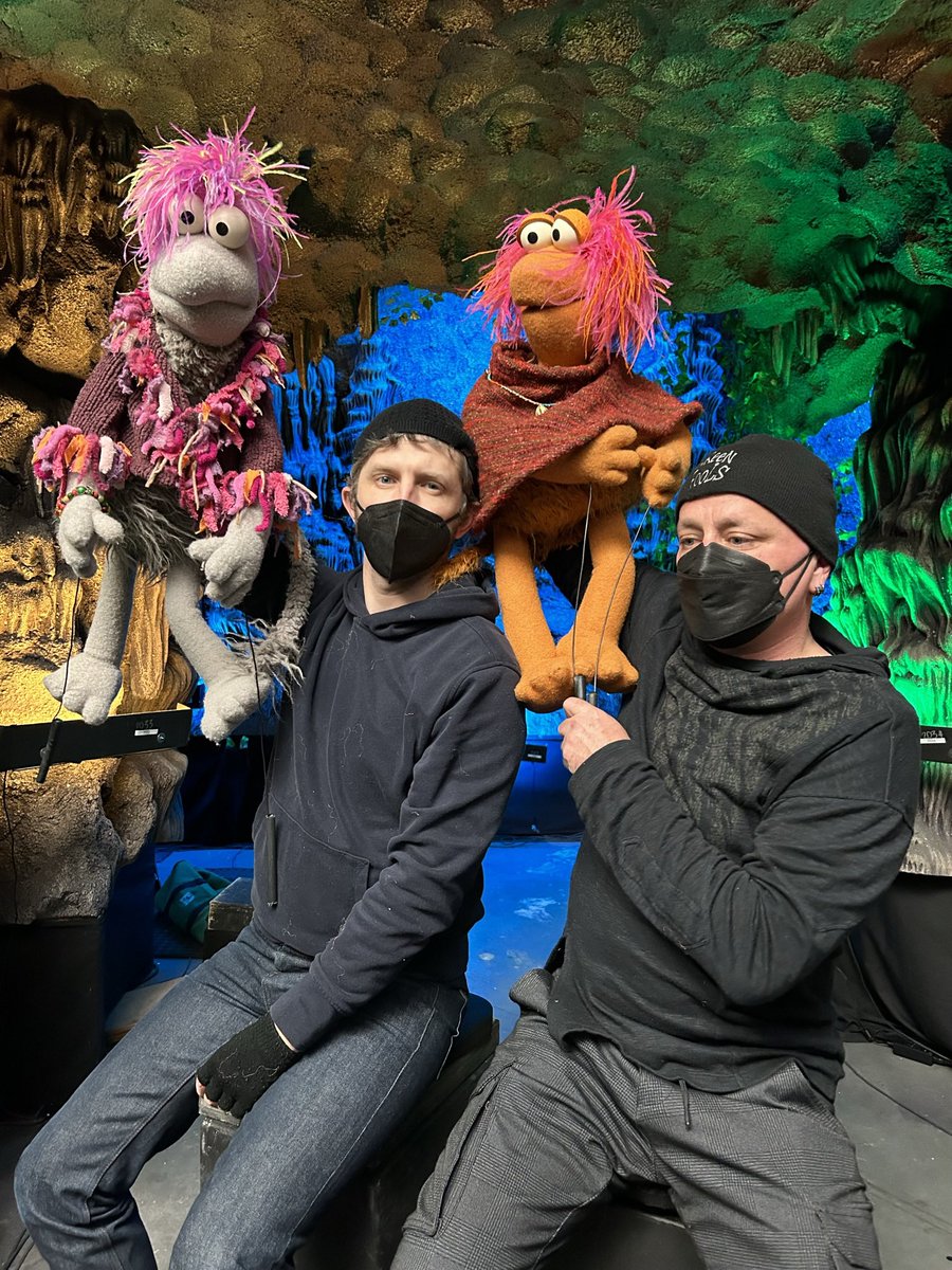 Shout-out to the many Calgary based puppeteers who worked on #fragglerockbacktotherock …with all this talent here we should definitely be shooting more puppet projects! @KeepABRolling @CalgaryArtsDev @calgaryeconomic @ACTRA_Alberta