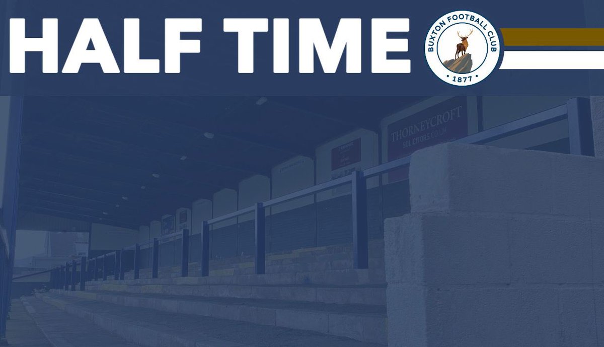 HALFTIME’ | HER 🐂0-1 BUX 🦌

We lead at the break after Andreuccis ball across found De Girolamo and he fired us ahead in added time !

#UpTheBucks | #TeamBuxton 💥