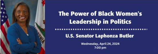 .@CAWP_RU is pleased to announce that @Senlaphonza will serve as the 2024 Senator Wynona Lipman Chair on Wednesday, April 24th at 7:00PM at the Kathleen W. Ludwig Global Village Living Learning Center (9 Suydam Street, New Brunswick). Register now: cawp.rutgers.edu/programs/senat…