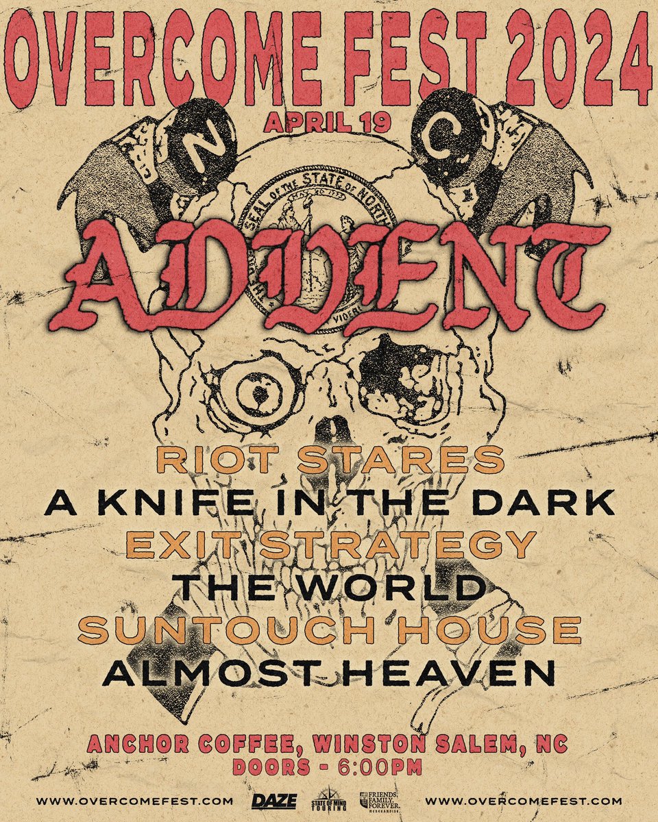 Up next

Overcome Fest in NC