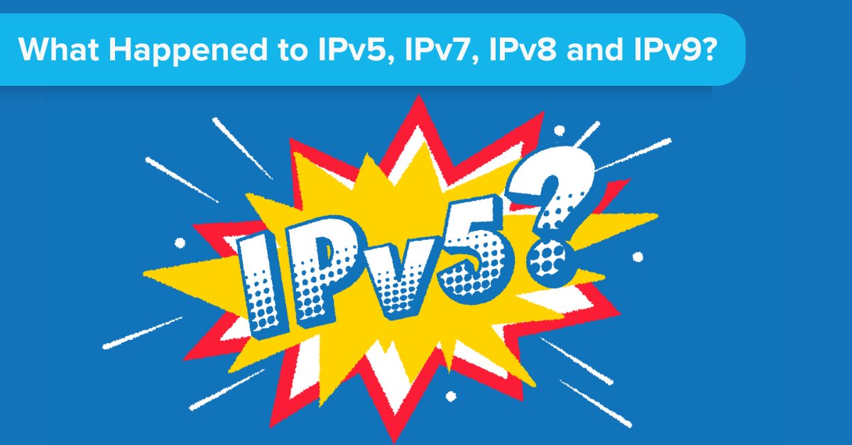 How many versions of the Internet Protocol are possible? For now, 16. But what happened to IPv5, IPv7, IPv8 and IPv9? hubs.li/Q02rjC860 
#IPv4 #BuySellLeaseIPv4 #ReViewIPv4